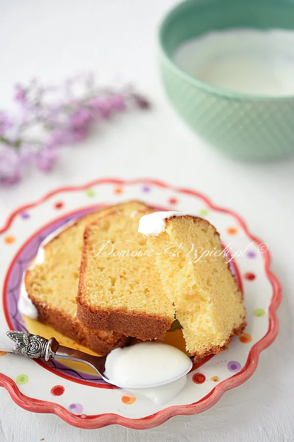 Babka jogurtowa bez glutenu