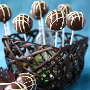 Czekoladowe cake pops