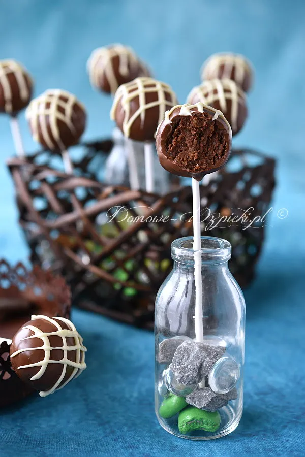 Czekoladowe cake pops