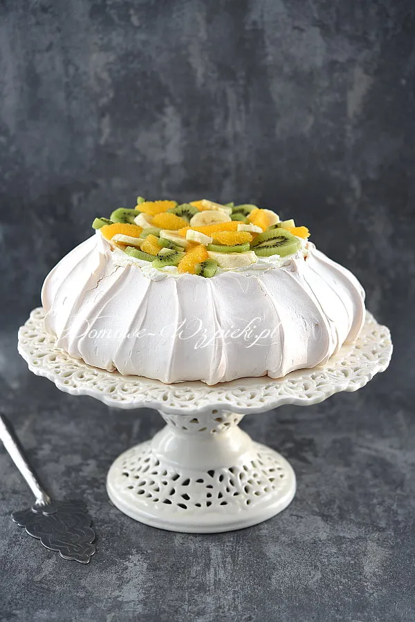 Pavlova z kremem mascarpone