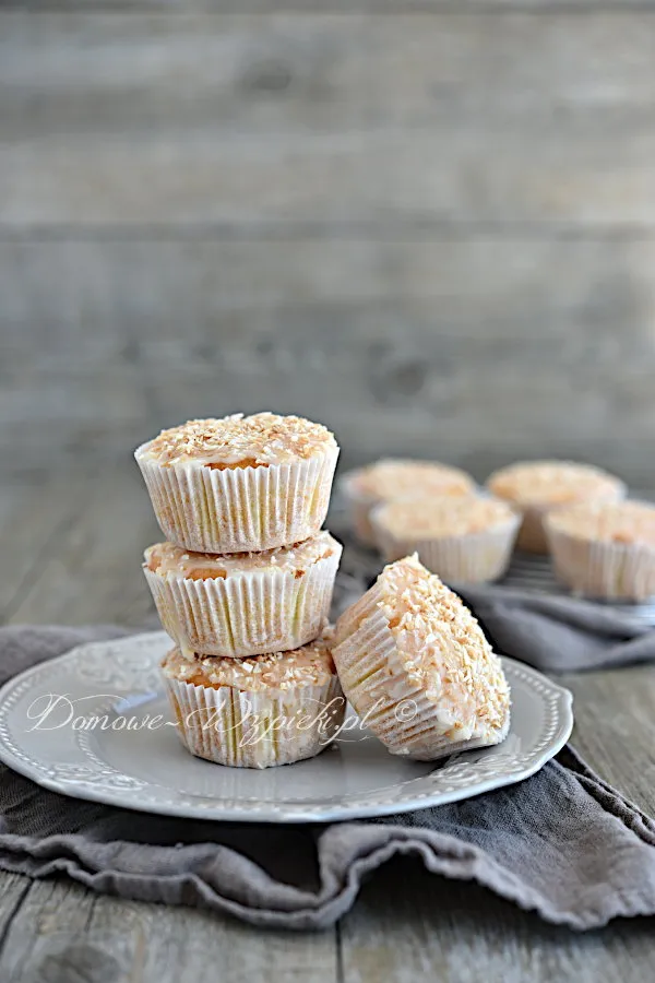 muffinki kokosowe bez glutenu i laktozy