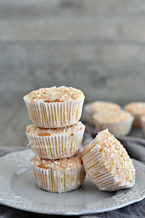 Muffinki kokosowe bez glutenu i laktozy