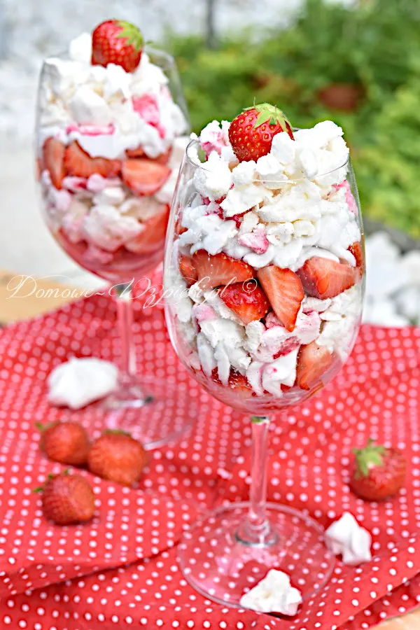 Eton mess w wersji wegańskiej