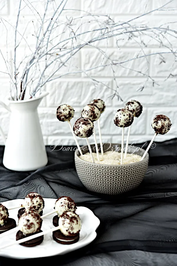 Cake pops z ciastek oreo