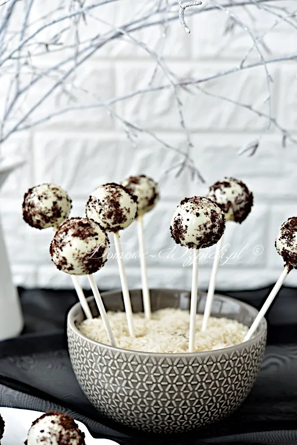 Cake pops z ciastek oreo