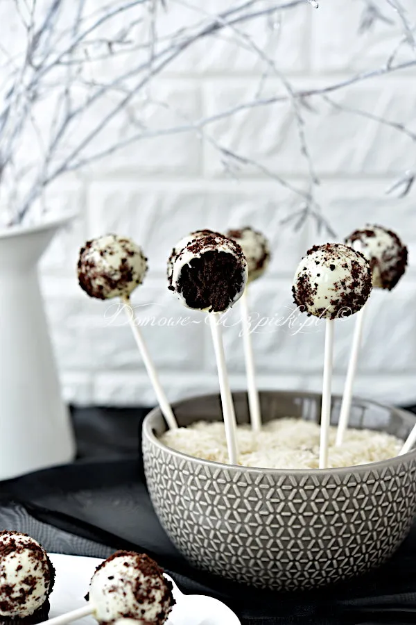 Cake pops z ciastek oreo