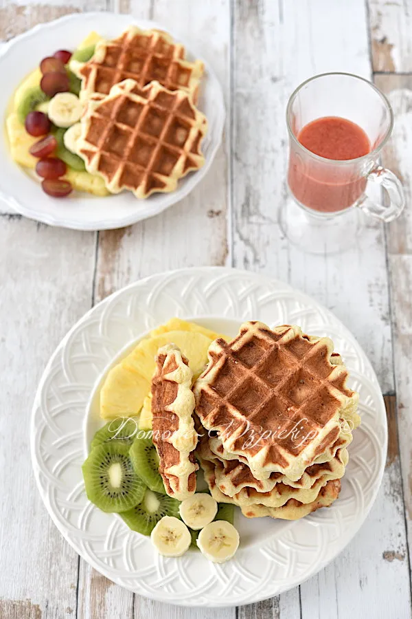 Gofry belgijskie (gofry z Liège)