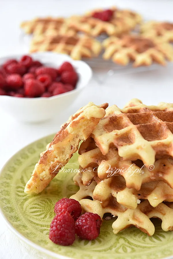 Bezglutenowe gofry belgijskie (z Liege)