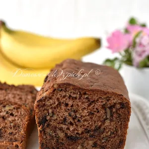 Bezglutenowy chlebek bananowy