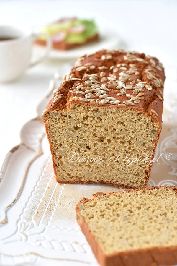 Chleb słonecznikowy (bez glutenu, laktozy i jajek)