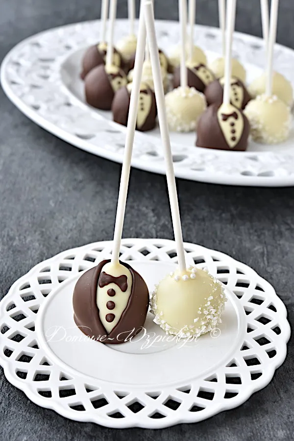 Weselne cake pops