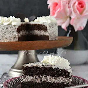 Tort a'la Oreo (low carb, keto)