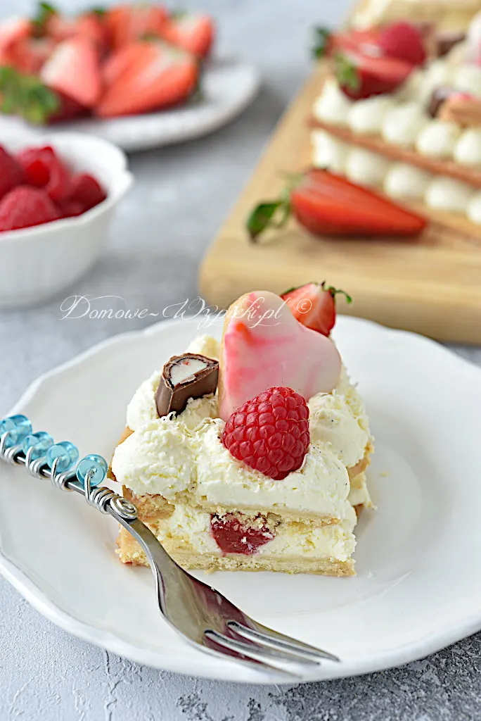 Number Cake z kruchego ciasta Number Cake z kruchego ciasta