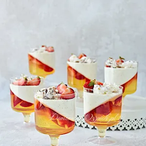 Panna Cotta z galaretką