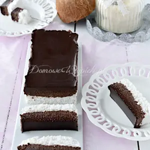 Keto ciasto Bounty bez pieczenia