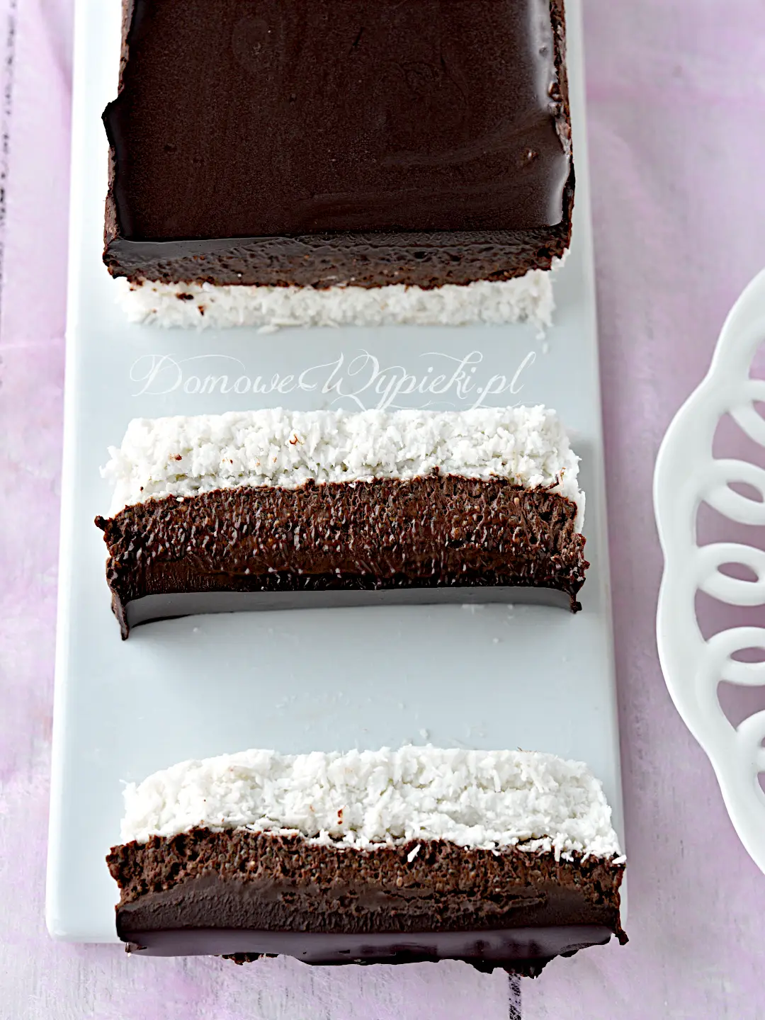 Keto ciasto Bounty bez pieczenia