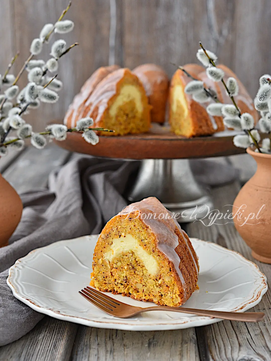 Babka marchewkowa z serem