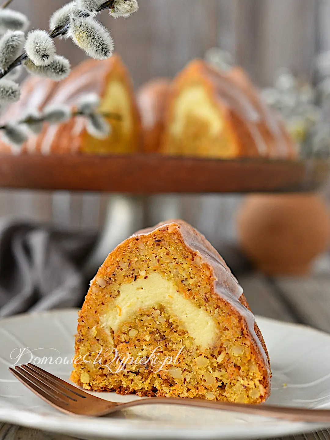 Babka marchewkowa z serem