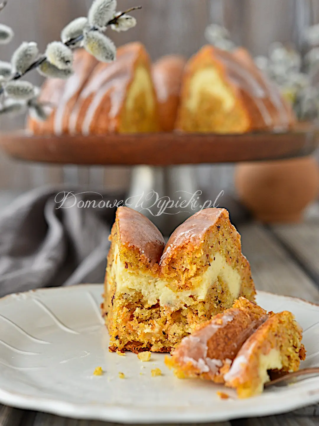 Babka marchewkowa z serem