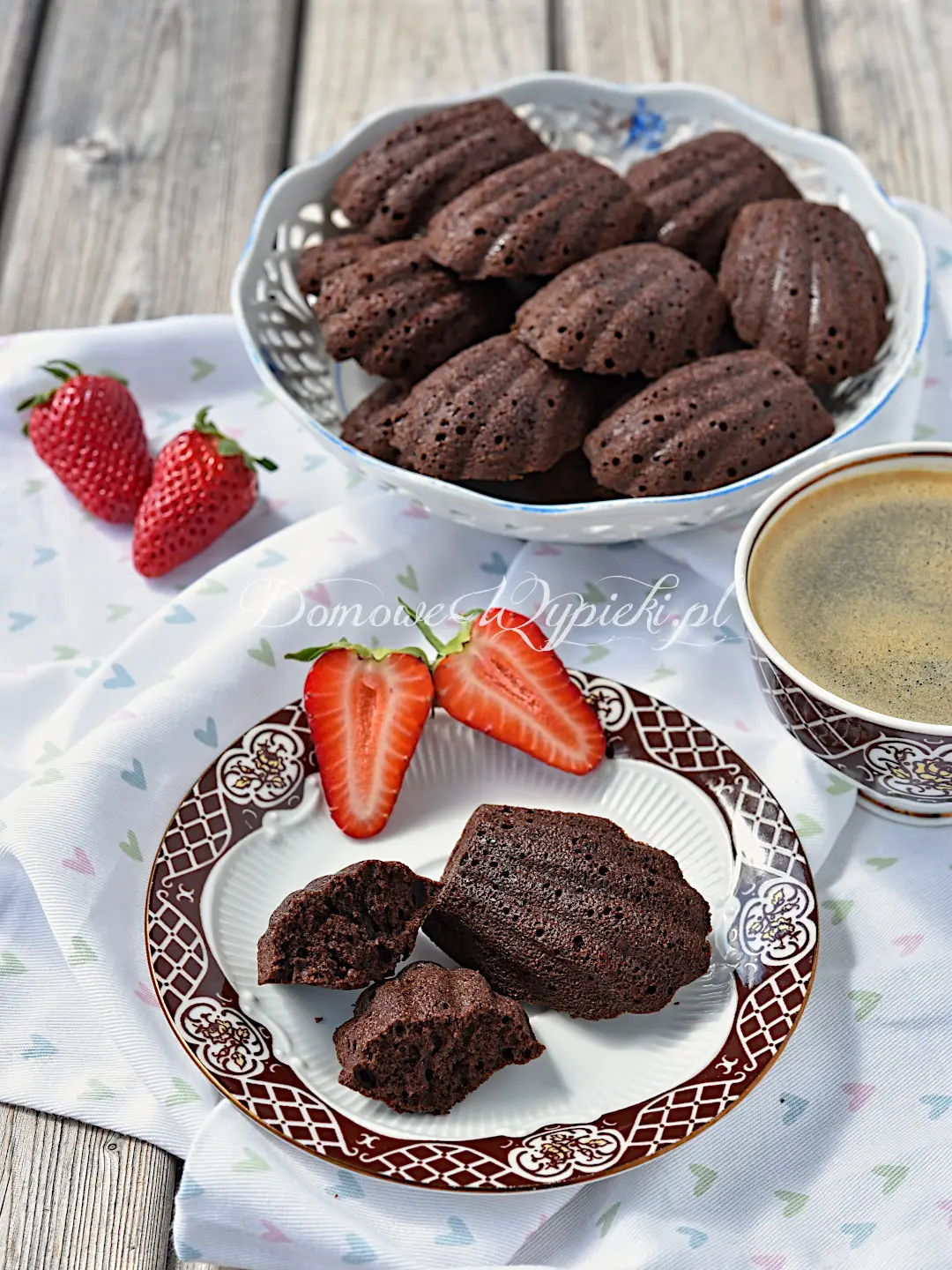 Magdalenki czekoladowe