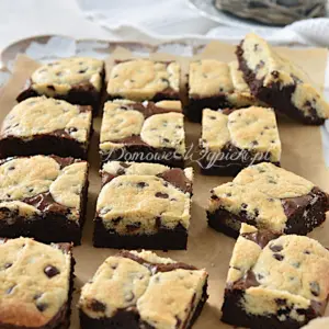 Brookie - brownie z ciasteczkami