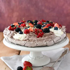 Czekoladowa Pavlova