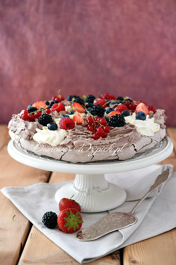 Czekoladowa Pavlova