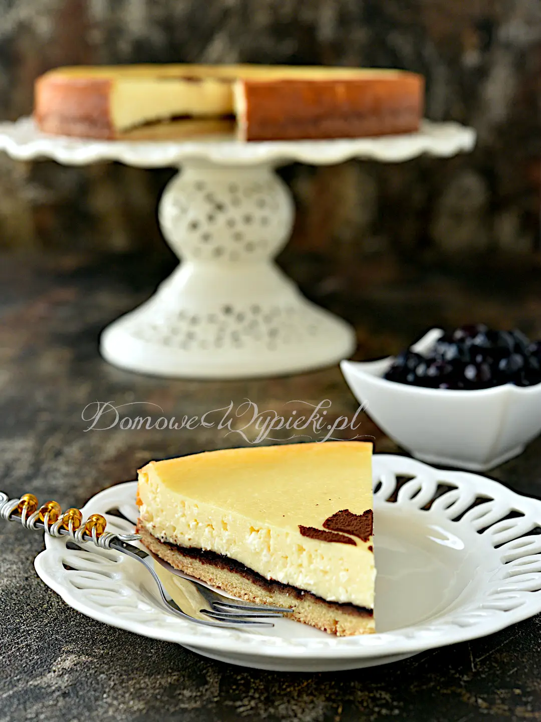 Sernik z serków wiejskich