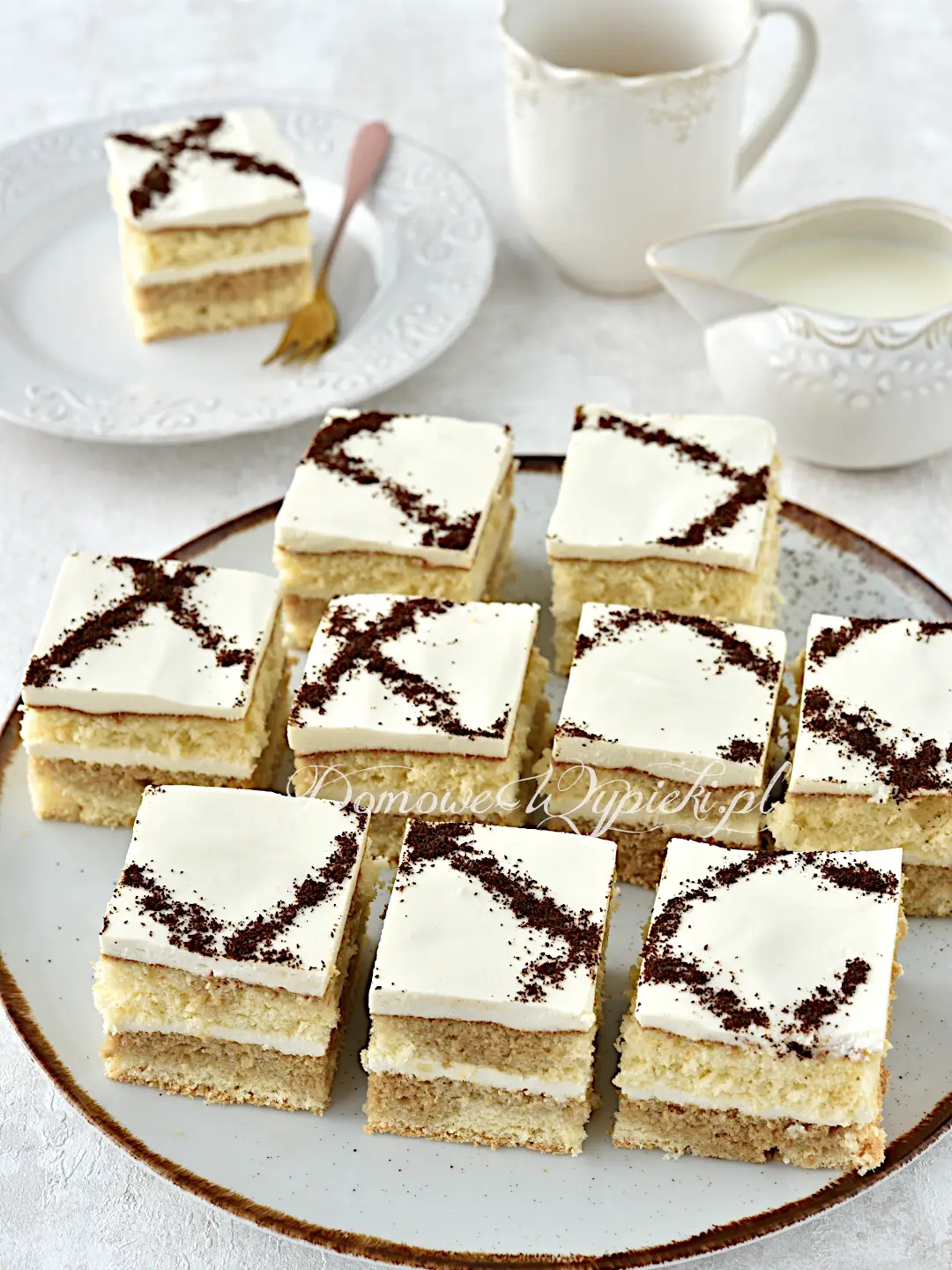 Ciasto serowo- kawowe
