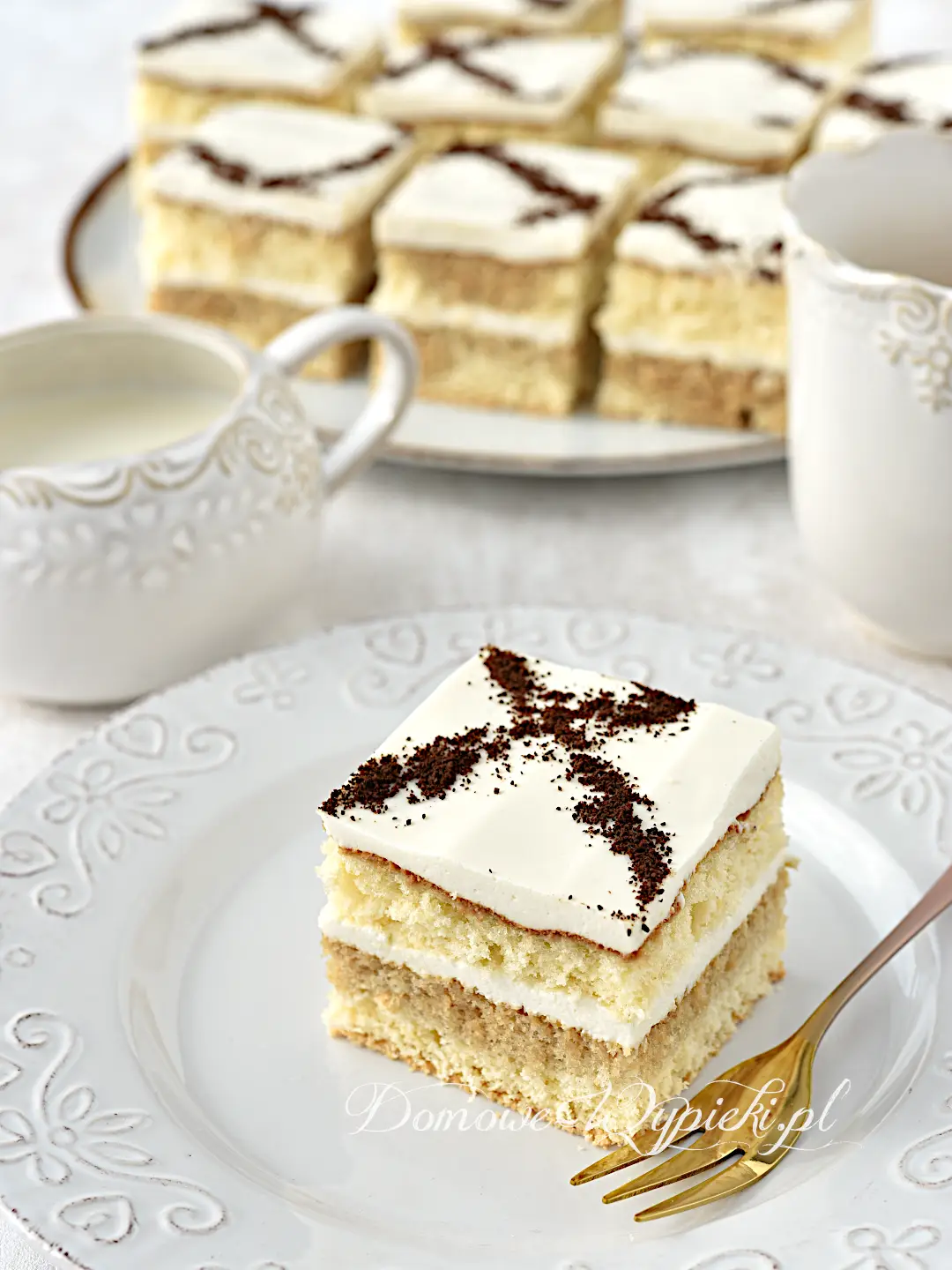Ciasto serowo- kawowe