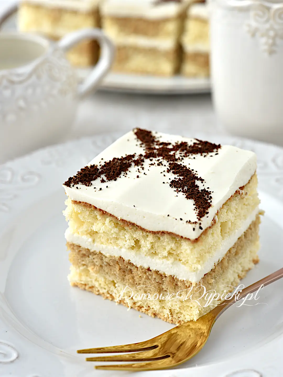 Ciasto serowo- kawowe