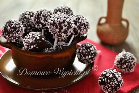 Cake pops z amarantusa