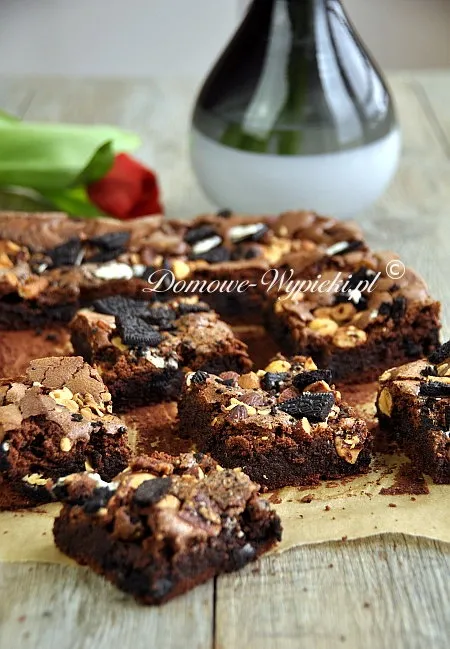 Brownies z oreo