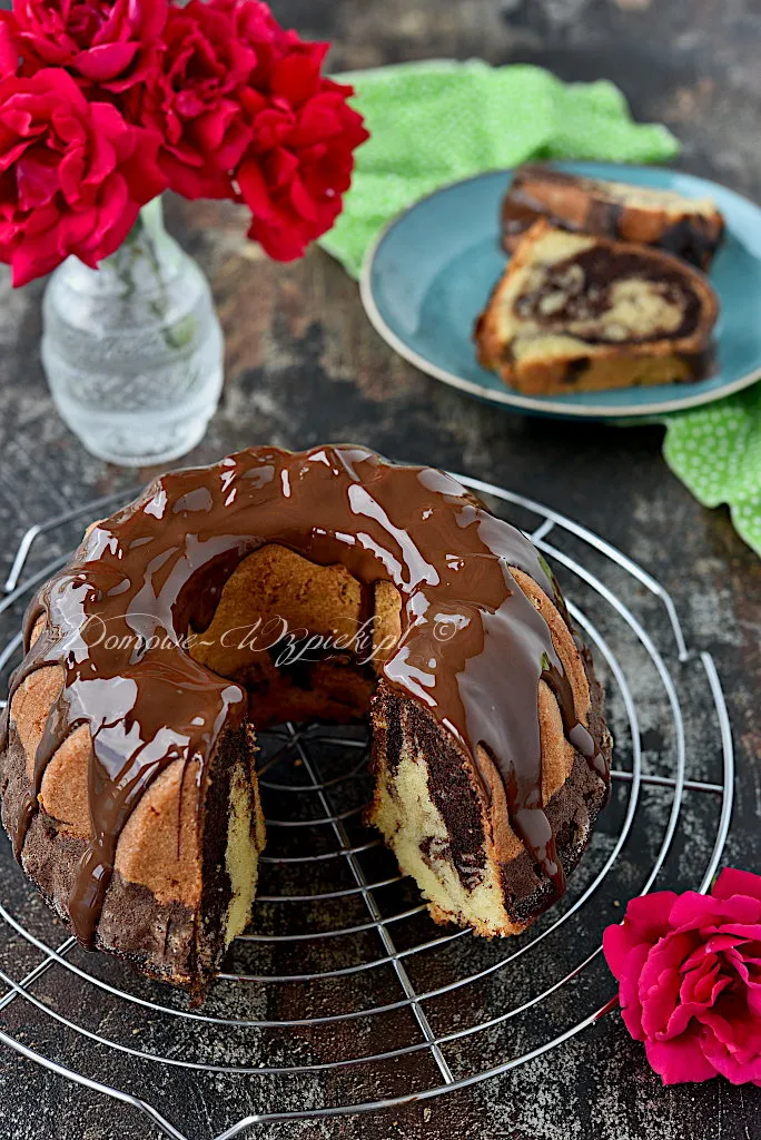 Bezglutenowa babka marmurkowa