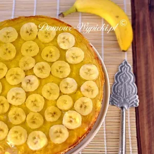 Sernik bananowy