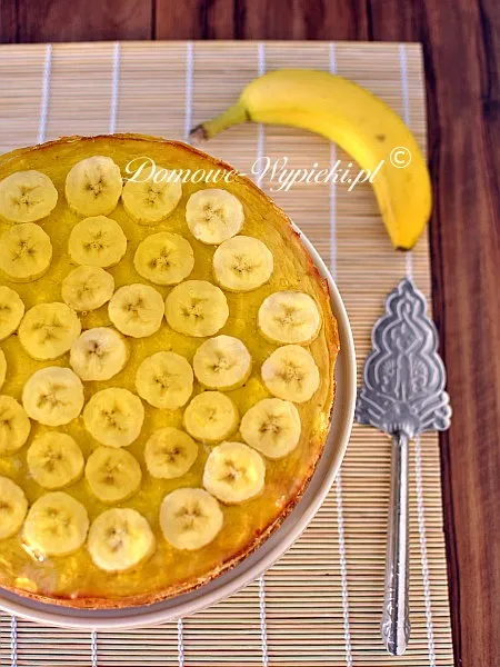 sernik bananowy