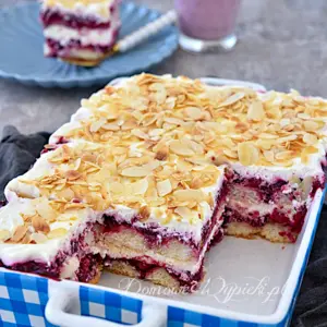 A'la Tiramisu z kisielem z owoców leśnych