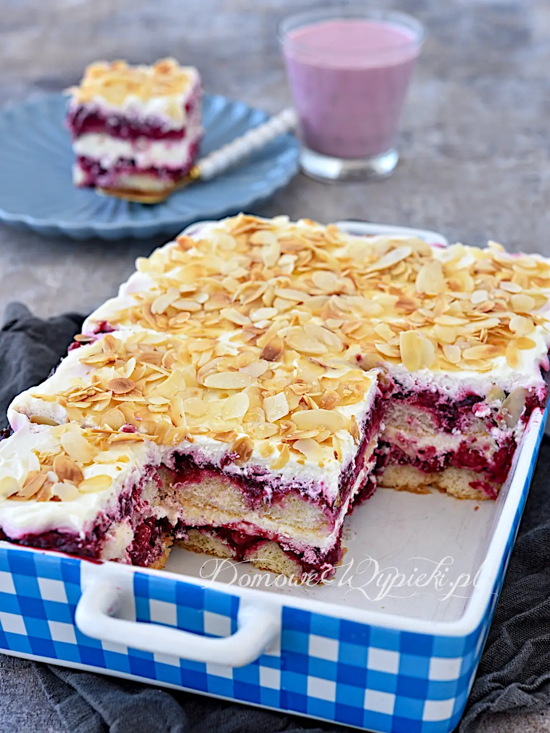 A'la Tiramisu z kisielem z owoców leśnych