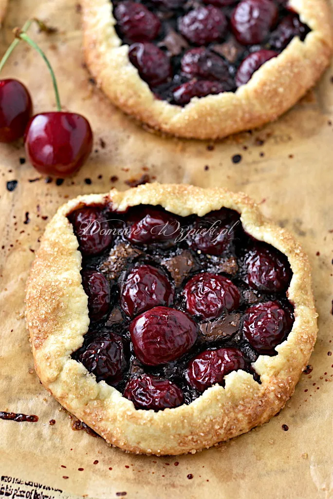 Mini galette z czereśniami Mini galette z czereśniami