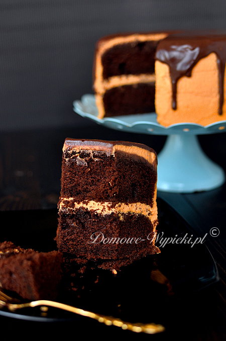 Tort dyniowo- czekoladowy
