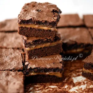 Brownie krówkowe