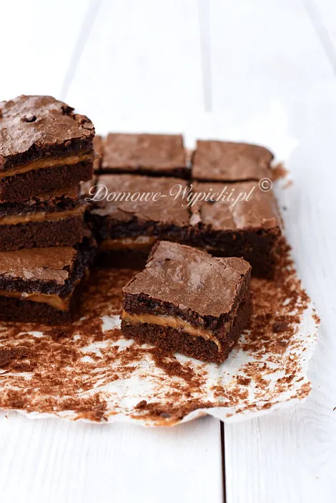 Brownie krówkowe