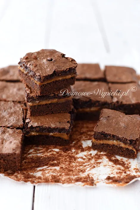 Brownie krówkowe