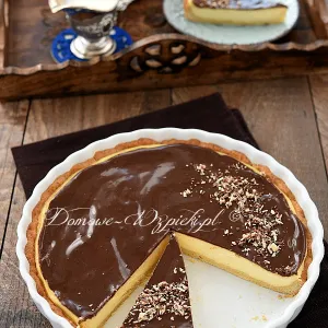 Tarta z crème pâtissière i mascarpone