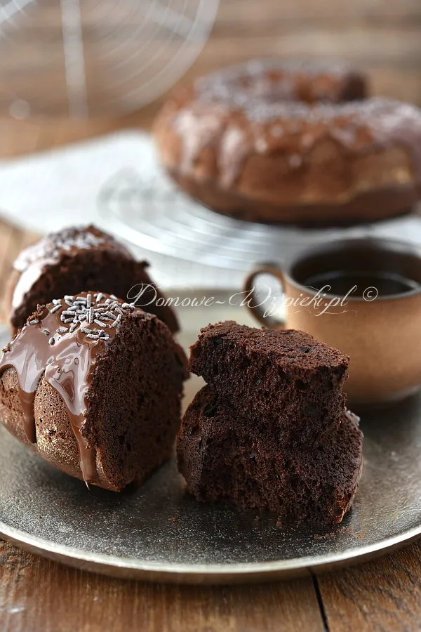 Czekoladowa babka budyniowa