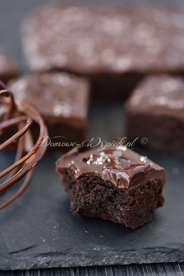 Fudge- Brownies z solą