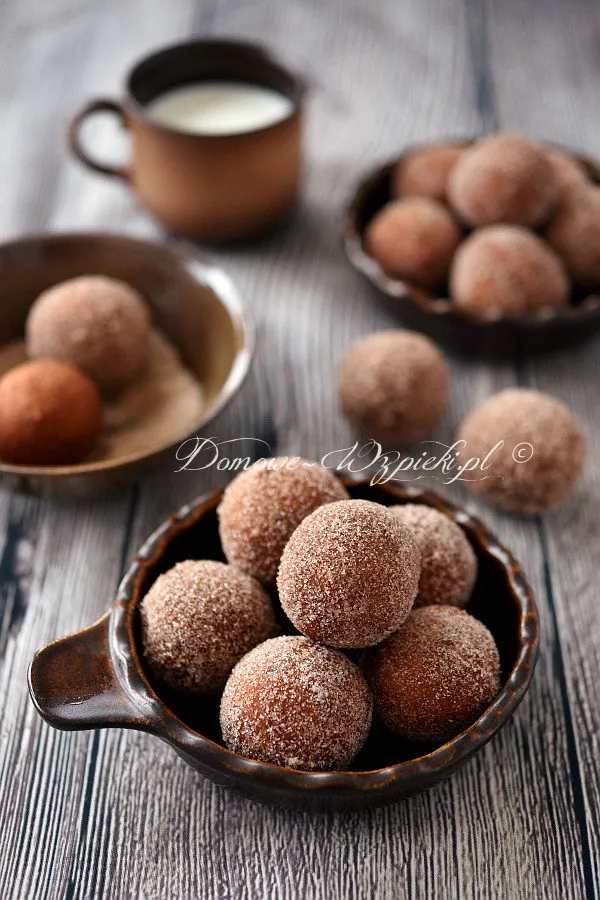 Mini pączki bezglutenowe z mascarpone