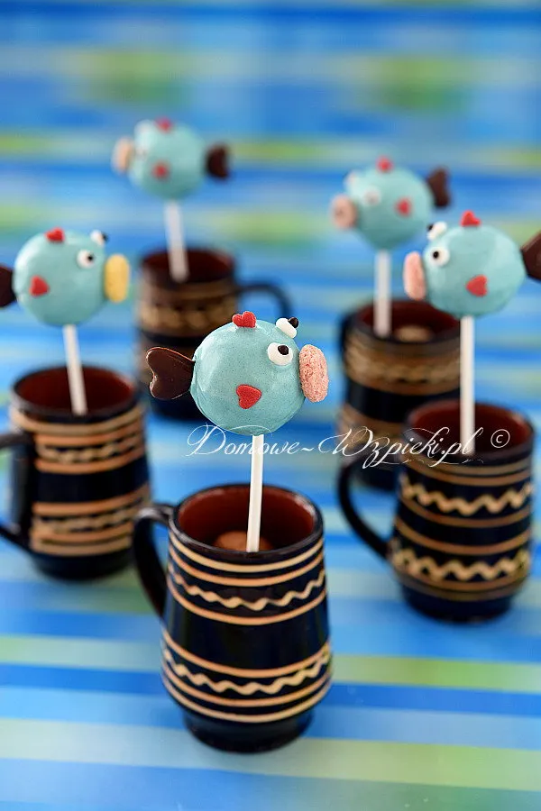 Cake pops ryby