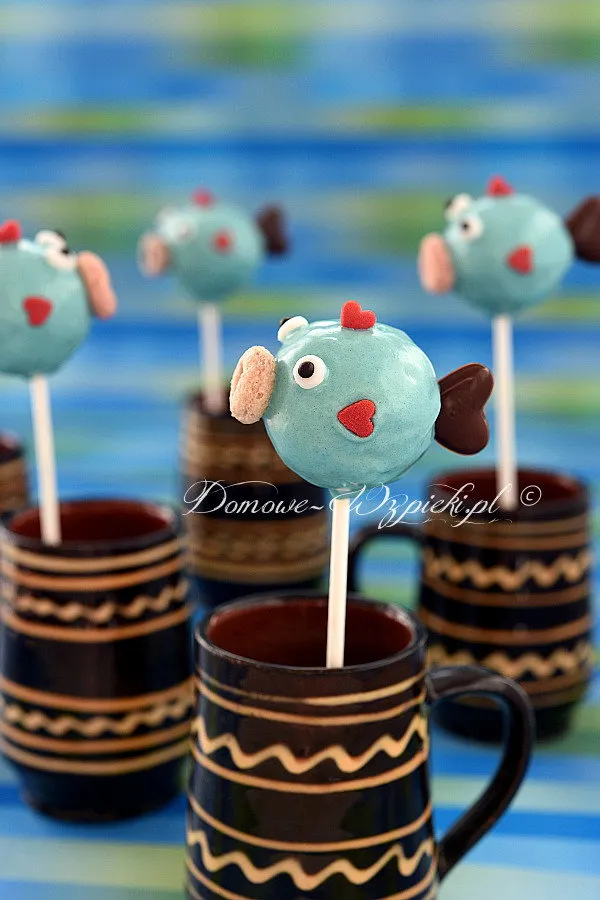 Cake pops ryby