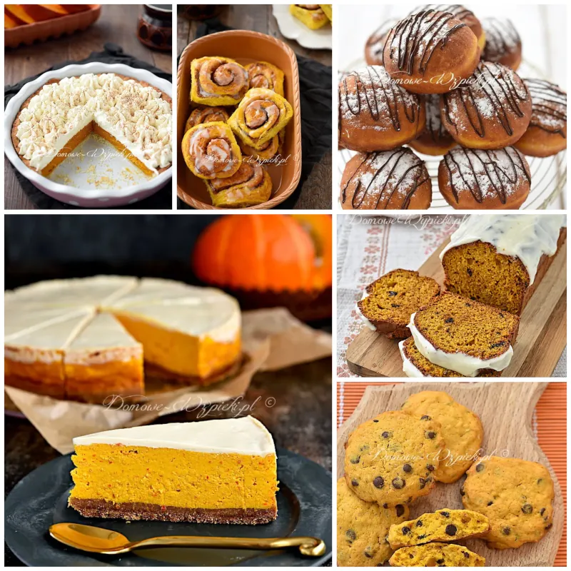 Przepisy na wypieki z dynią